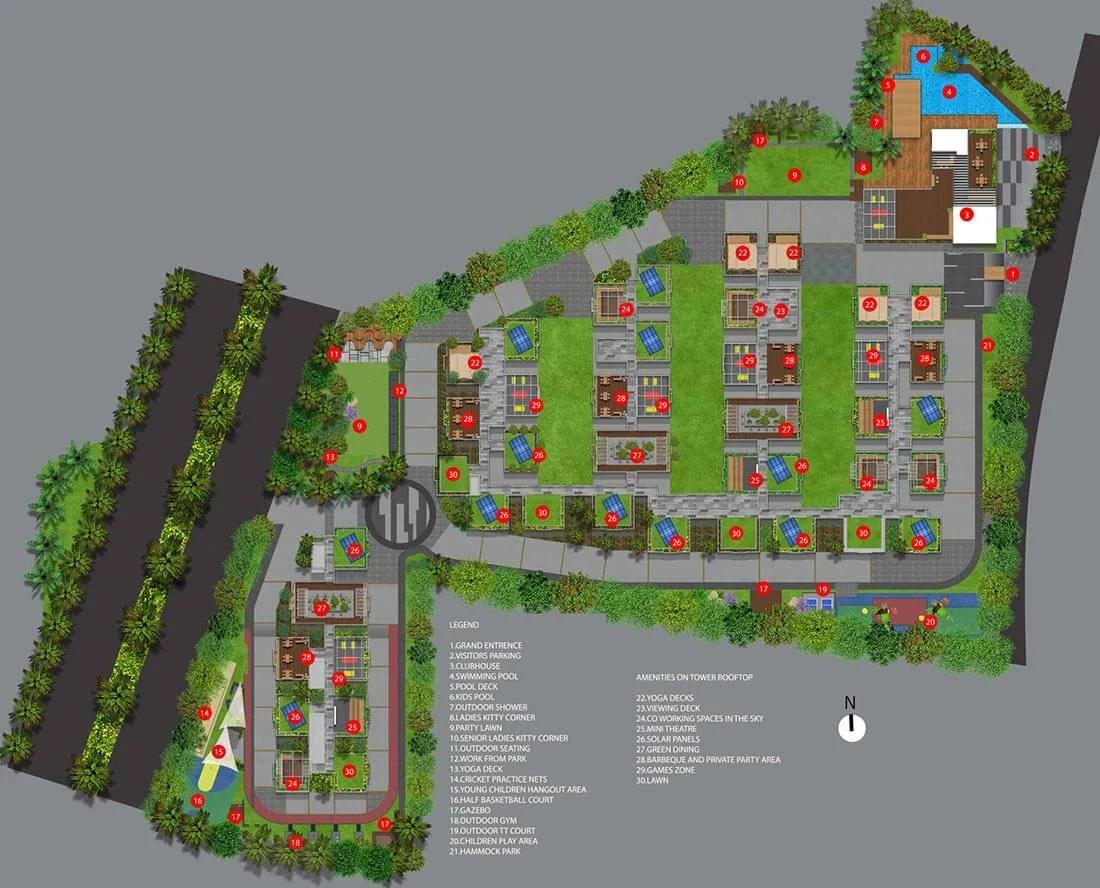 Master Plan Urbanrise The Happening Heights
