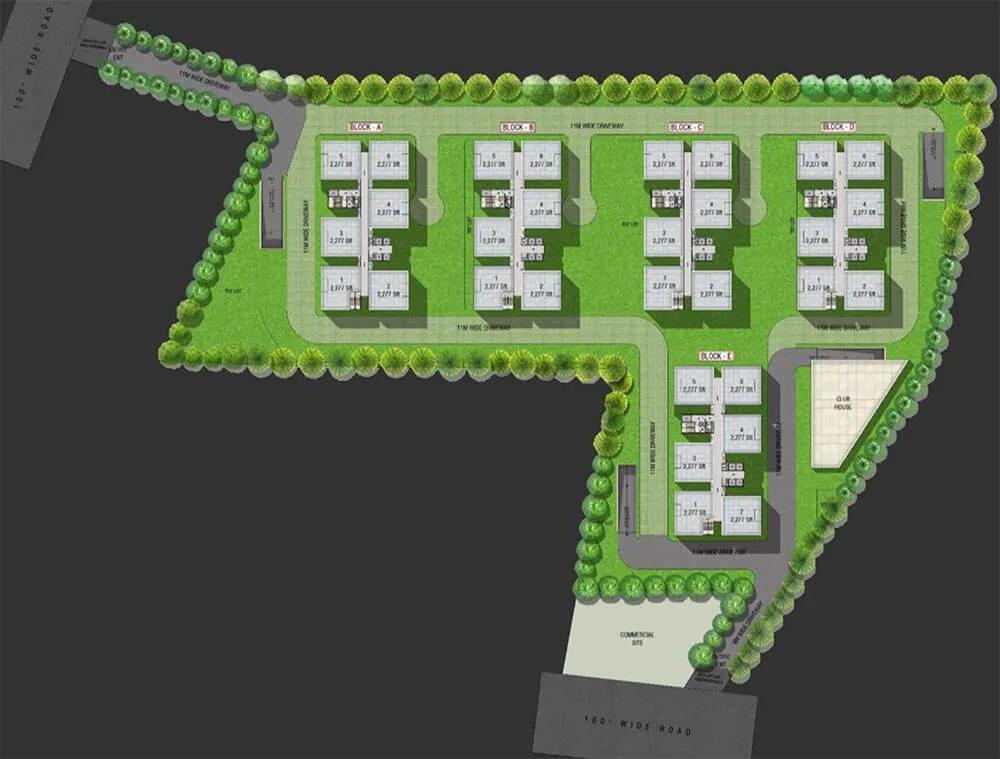 Master Plan - DSR Altitudes Hyderabad