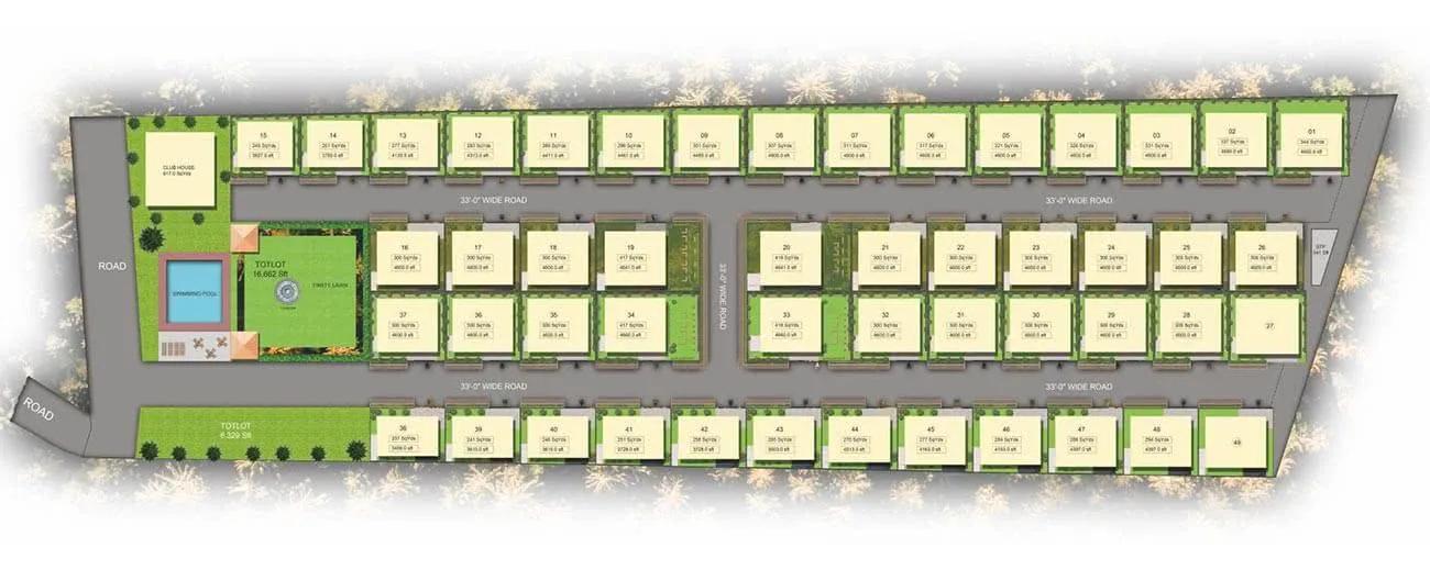 Master Plan - Halcyon Homes Villas