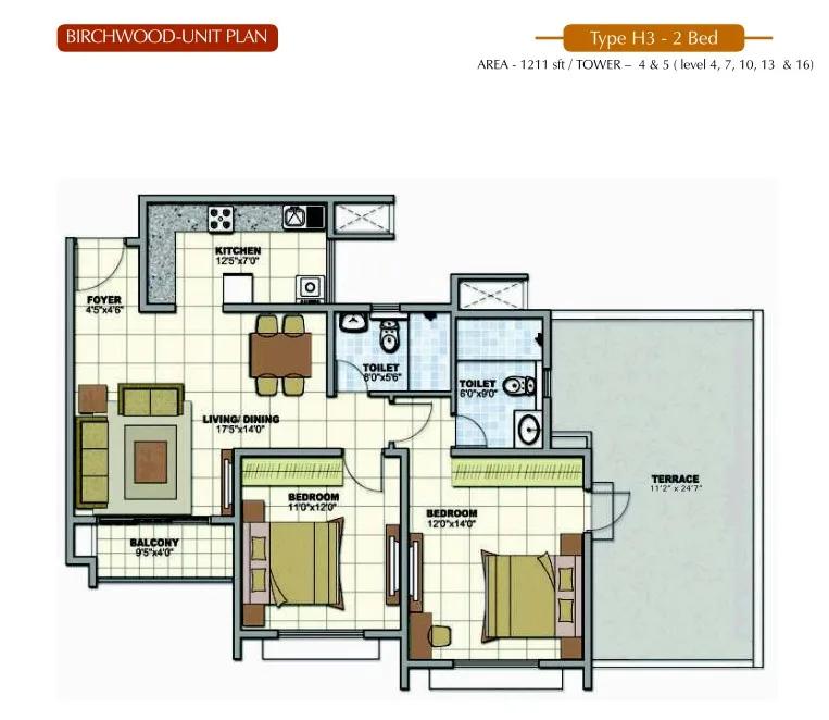 2-bhk-1211-sqft-prestige-sunrise-park
