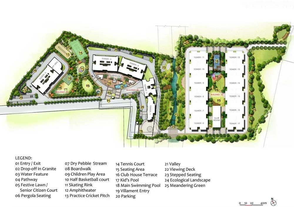 Master Plan – Shriram Chirping Woods