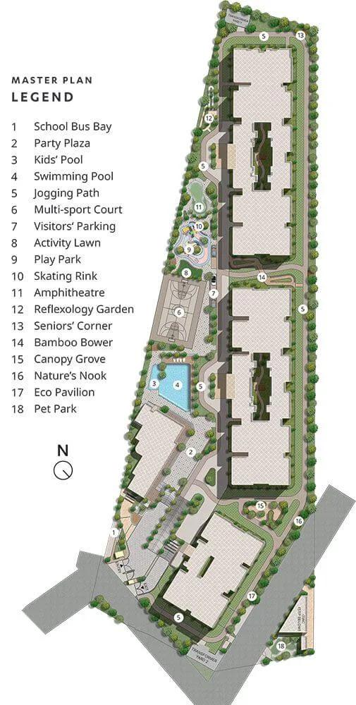 Master Plan - Sobha Magnus Bannerghatta
