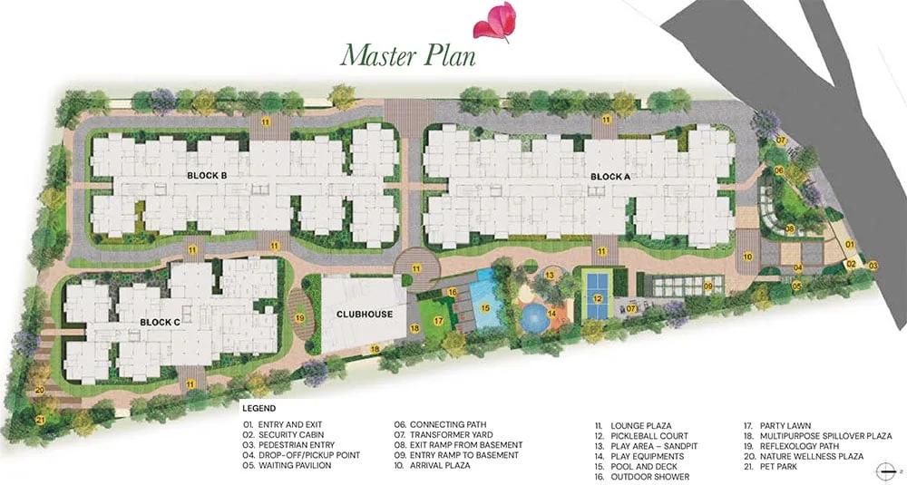 Master Plan - Brigade Enclave Moti Nagar