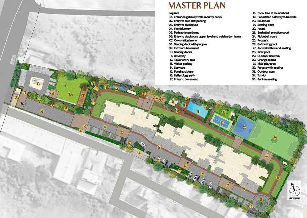 master plan brigade lumina tumkur road