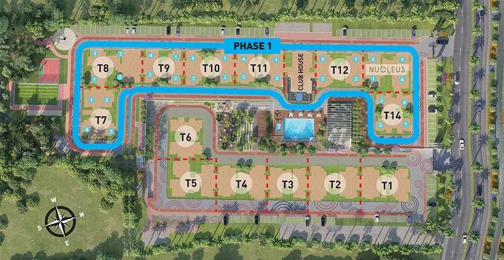 Master Plan - Nucleus At Purva Zenium