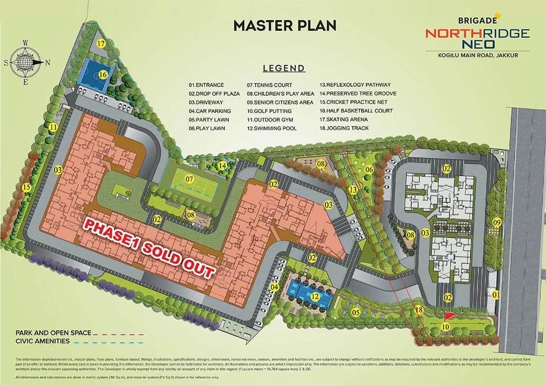 Master Plan - Brigade Northridge Neo