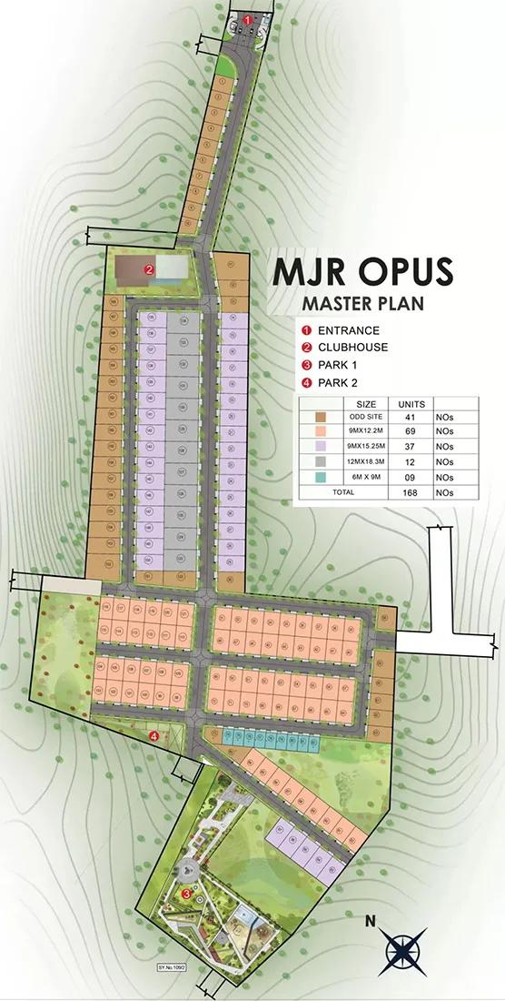 Master Plan - MJR Opus Plots