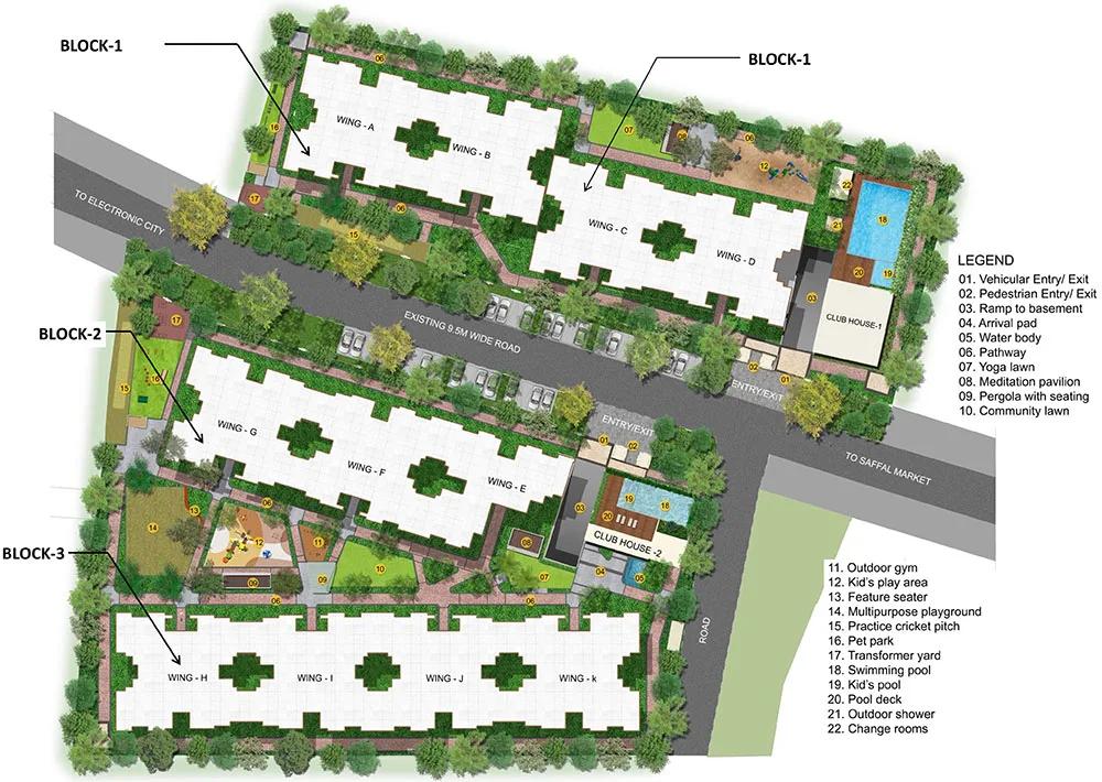 Master-Plan-Ajmera-IRIS-Electronic-City