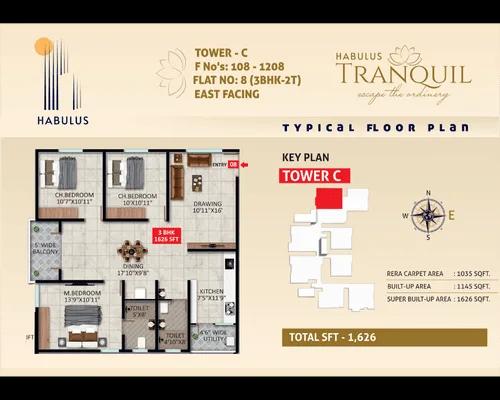 3bhk 1626 habulus tranquil ecity