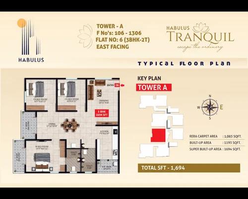 3bhk 1694 habulus tranquil ecity