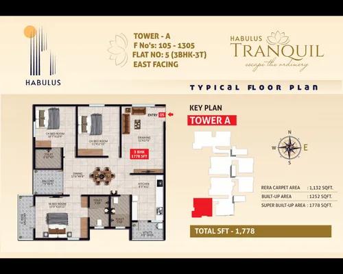 3bhk 1778 habulus tranquil ecity