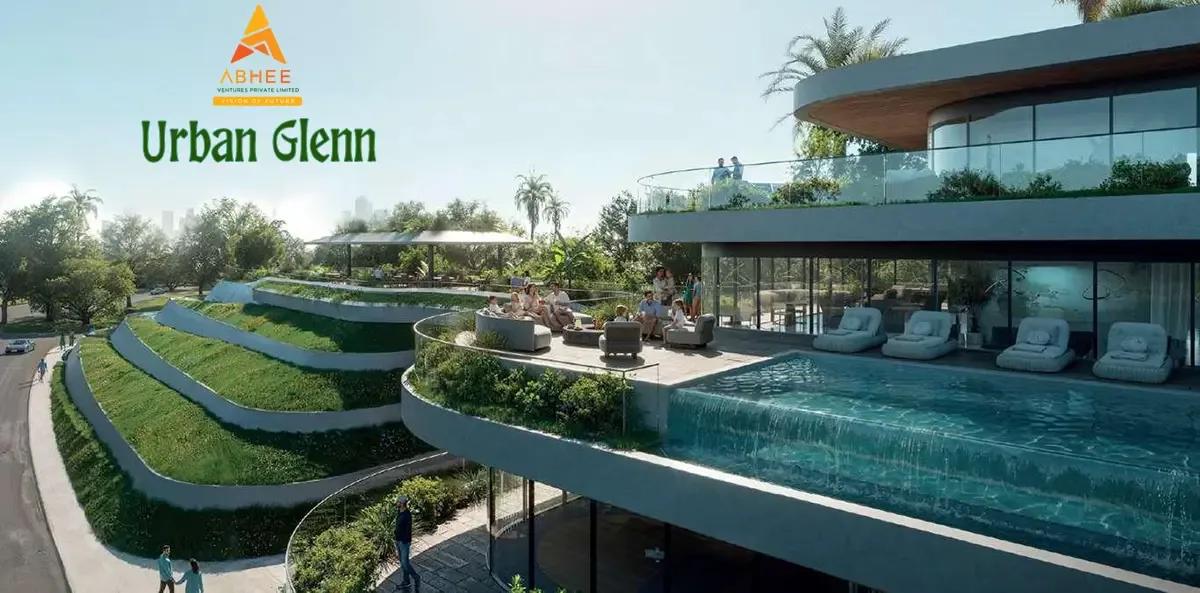 main elevation abhee city urban glenn
