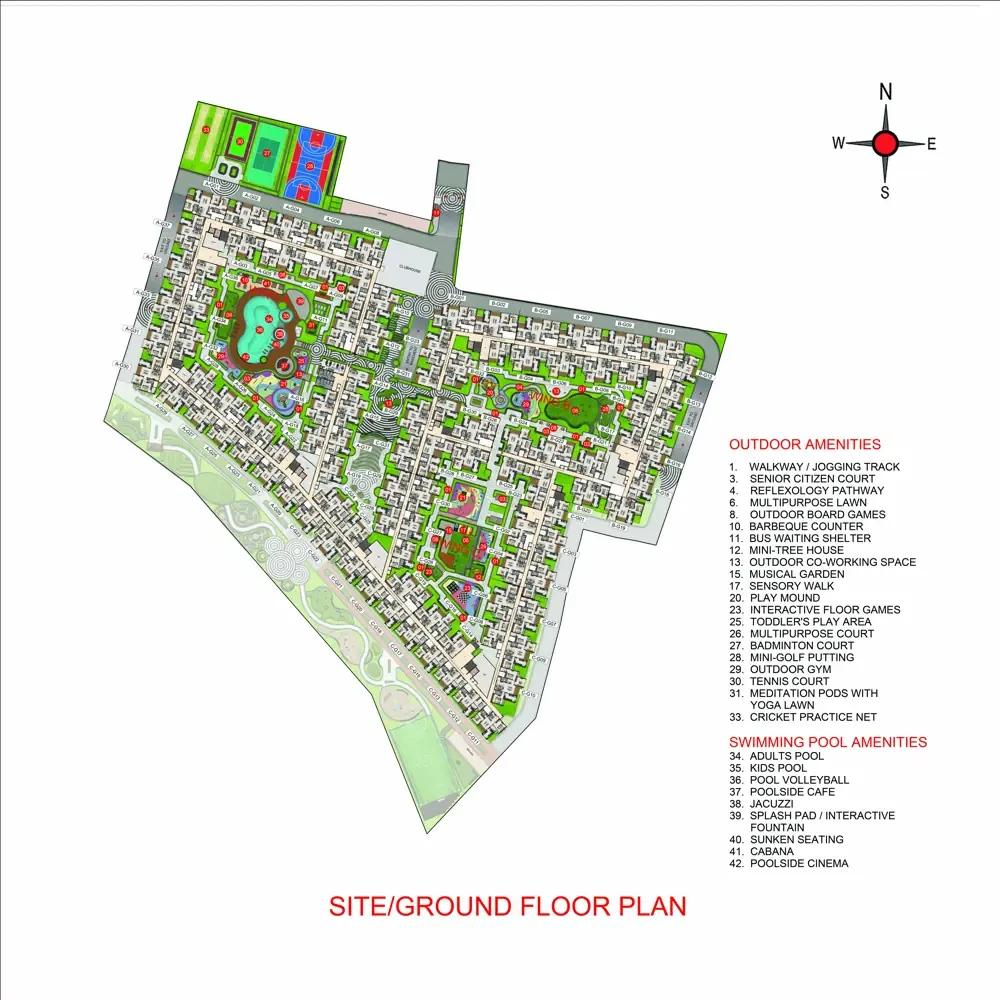master plan casagrand moondance kumbalgodu