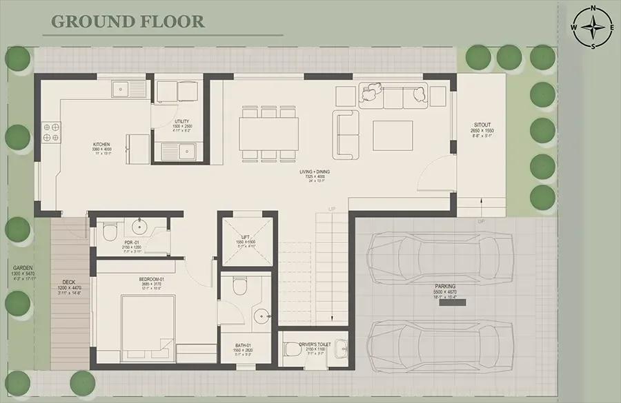 4bhk 3782 ground upcoming nambiar bannerghatta villas