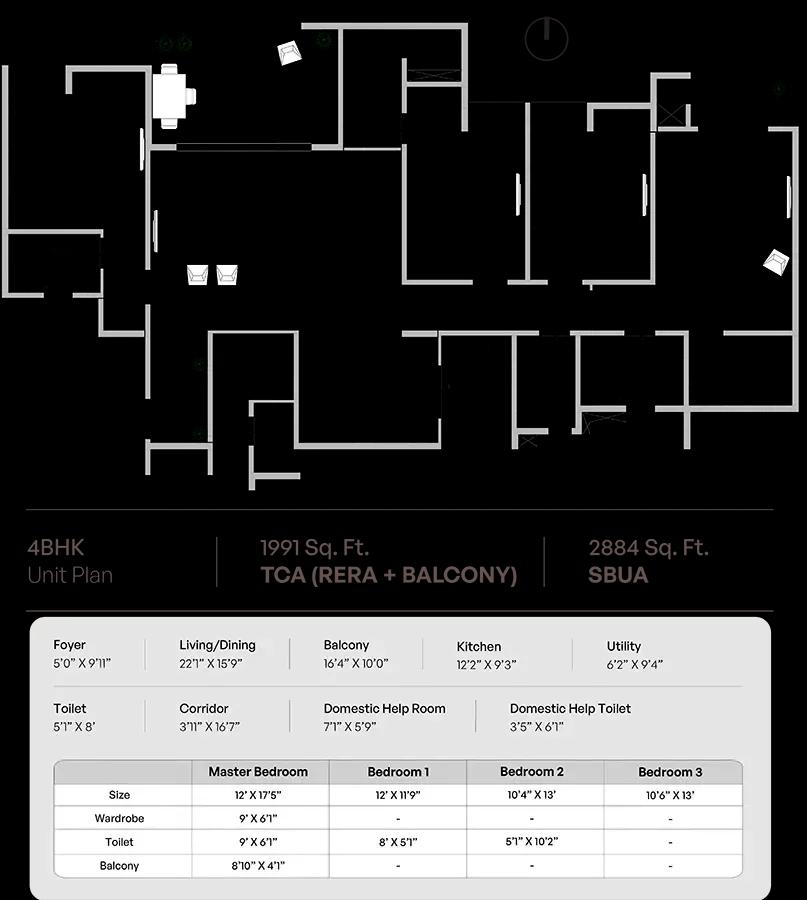 4bhk 2884 assetz codename twin lake city