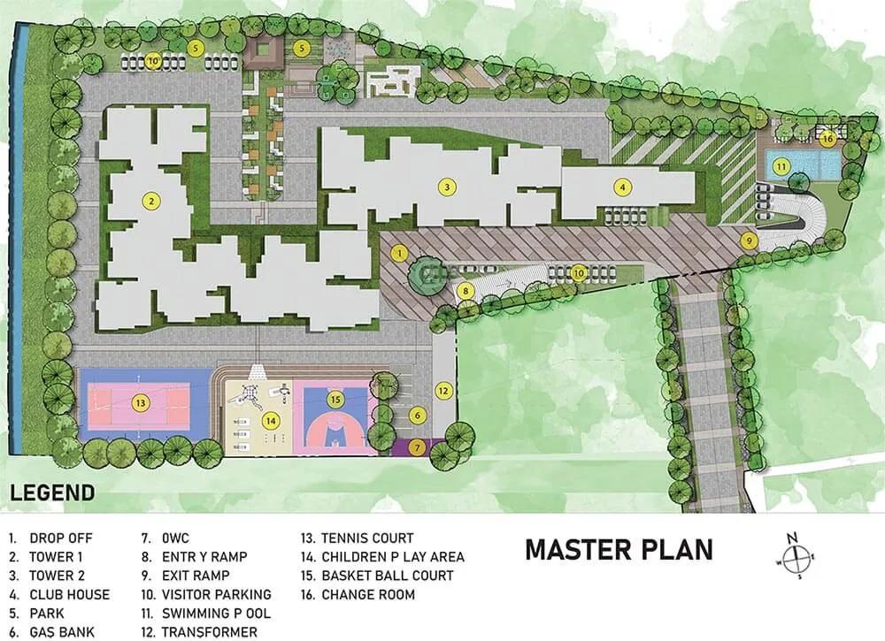 master plan prestige glenbrook whitefield