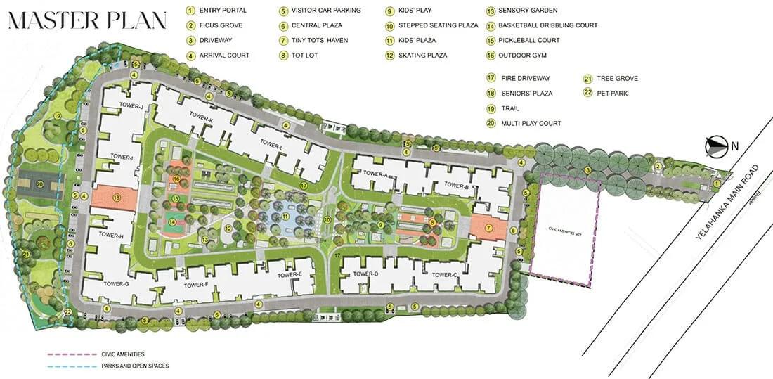 Master Plan - Brigade Eternia Yelahanka