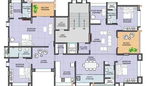 Godrej Florenne floor plan