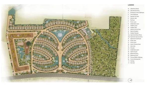 Embassy Riverine master plan
