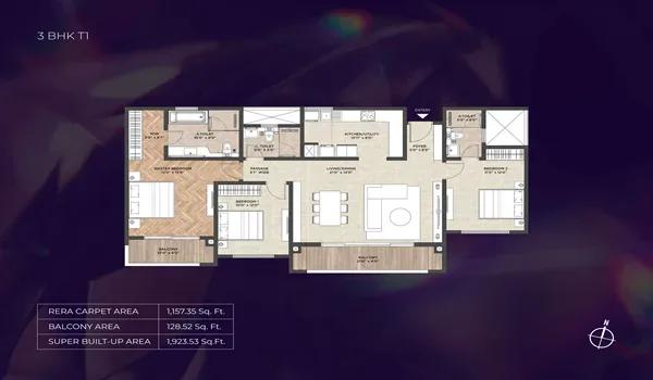 Purva Heritage floor plan