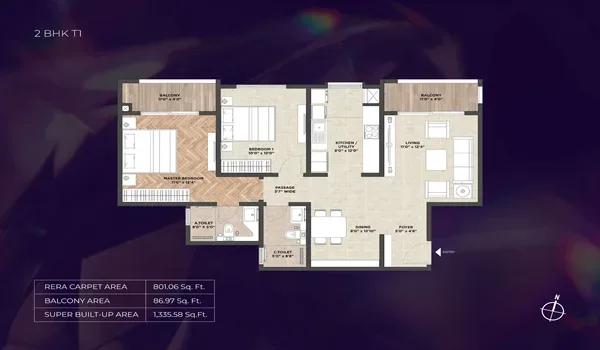 Purva Heritage floor plan
