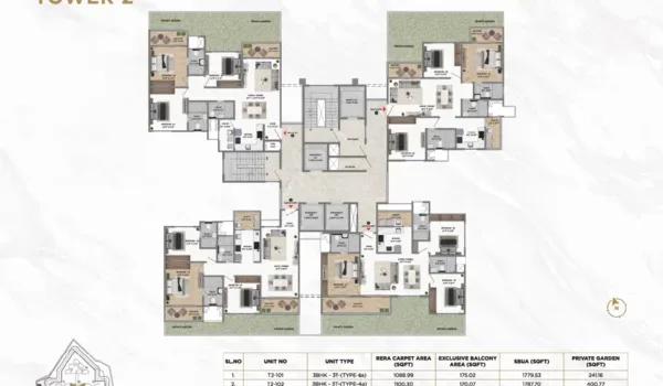 Fortune Seven floor plan