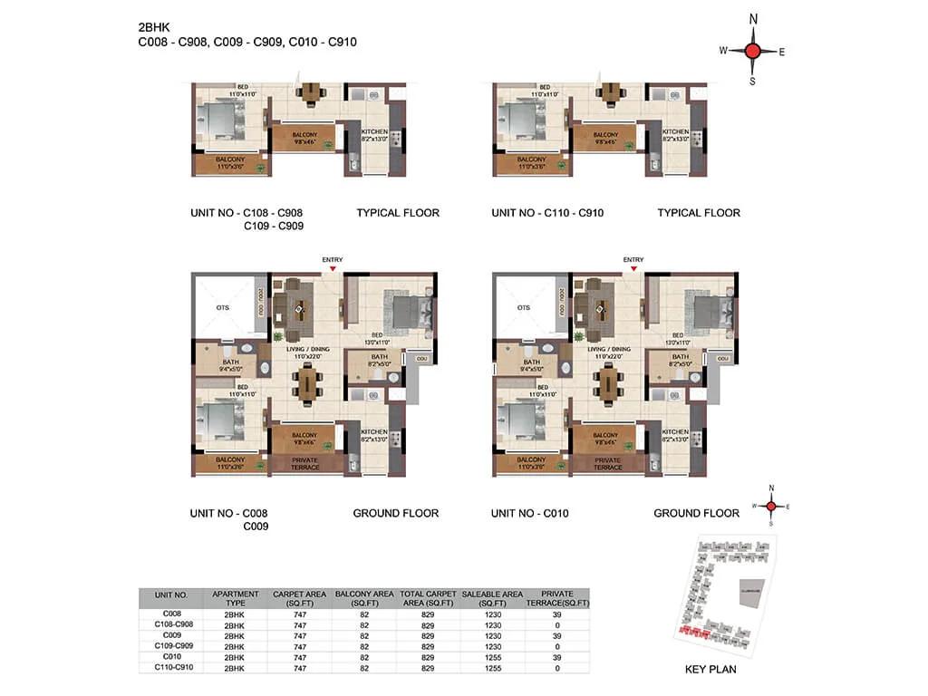 Casagrand Zaiden floor plan 1