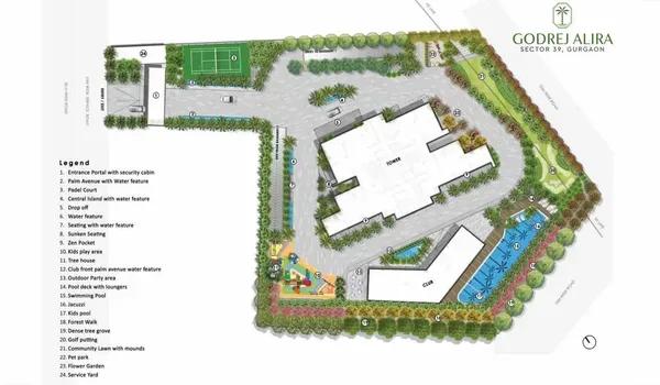 Godrej Alira master plan