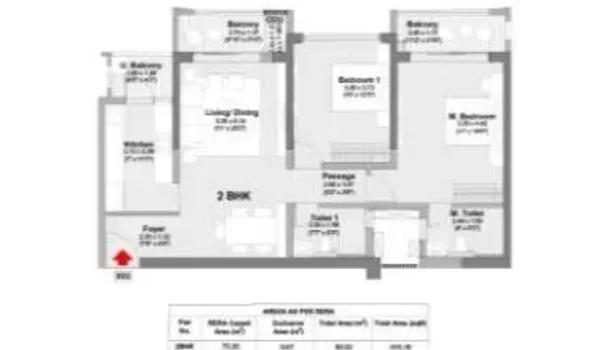 Godrej Elaris floor plan
