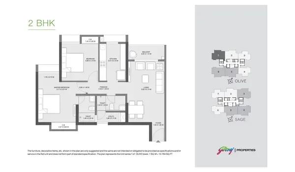 Godrej Emerald floor plan