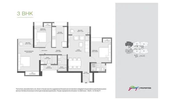 Godrej Emerald floor plan