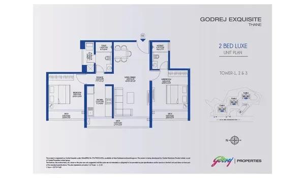 Godrej Exquisite floor plan