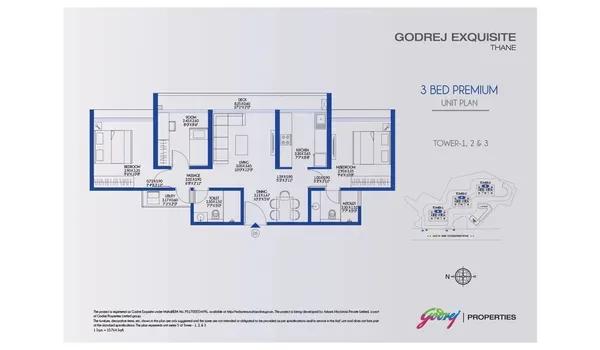 Godrej Exquisite floor plan