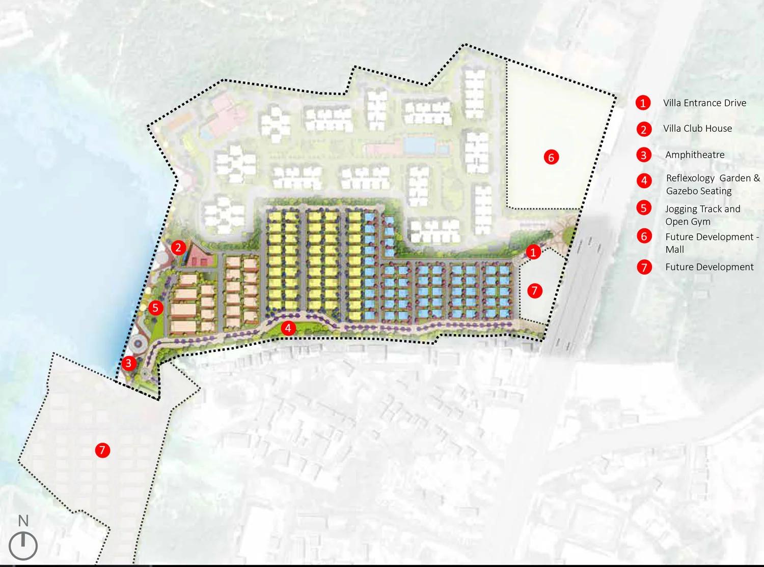 Prestige Bellagio master plan
