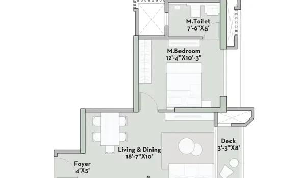 Prestige Garden Trails floor plan