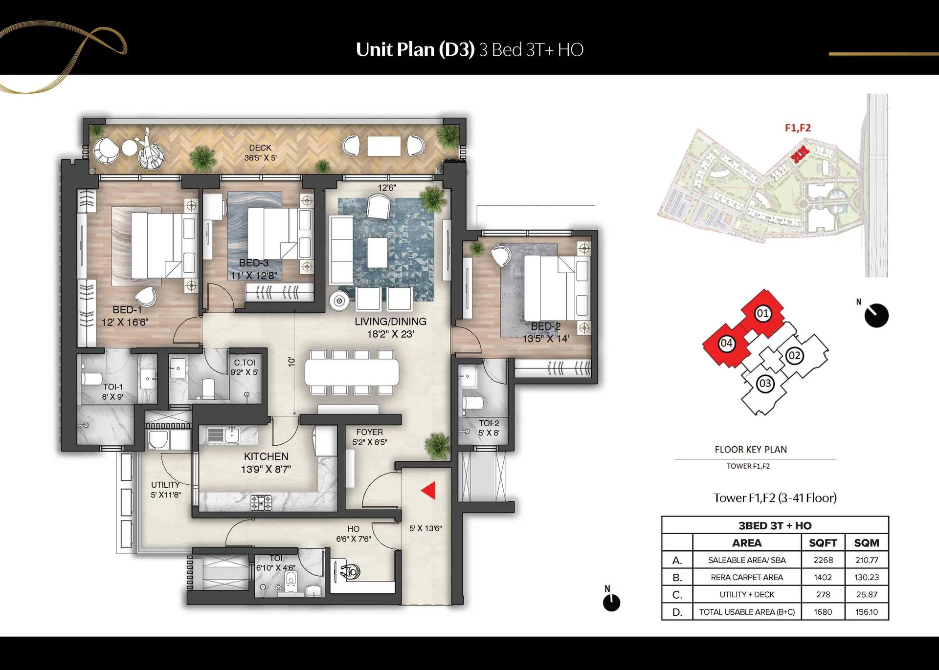 Prestige Mayflower unit plan (D1)