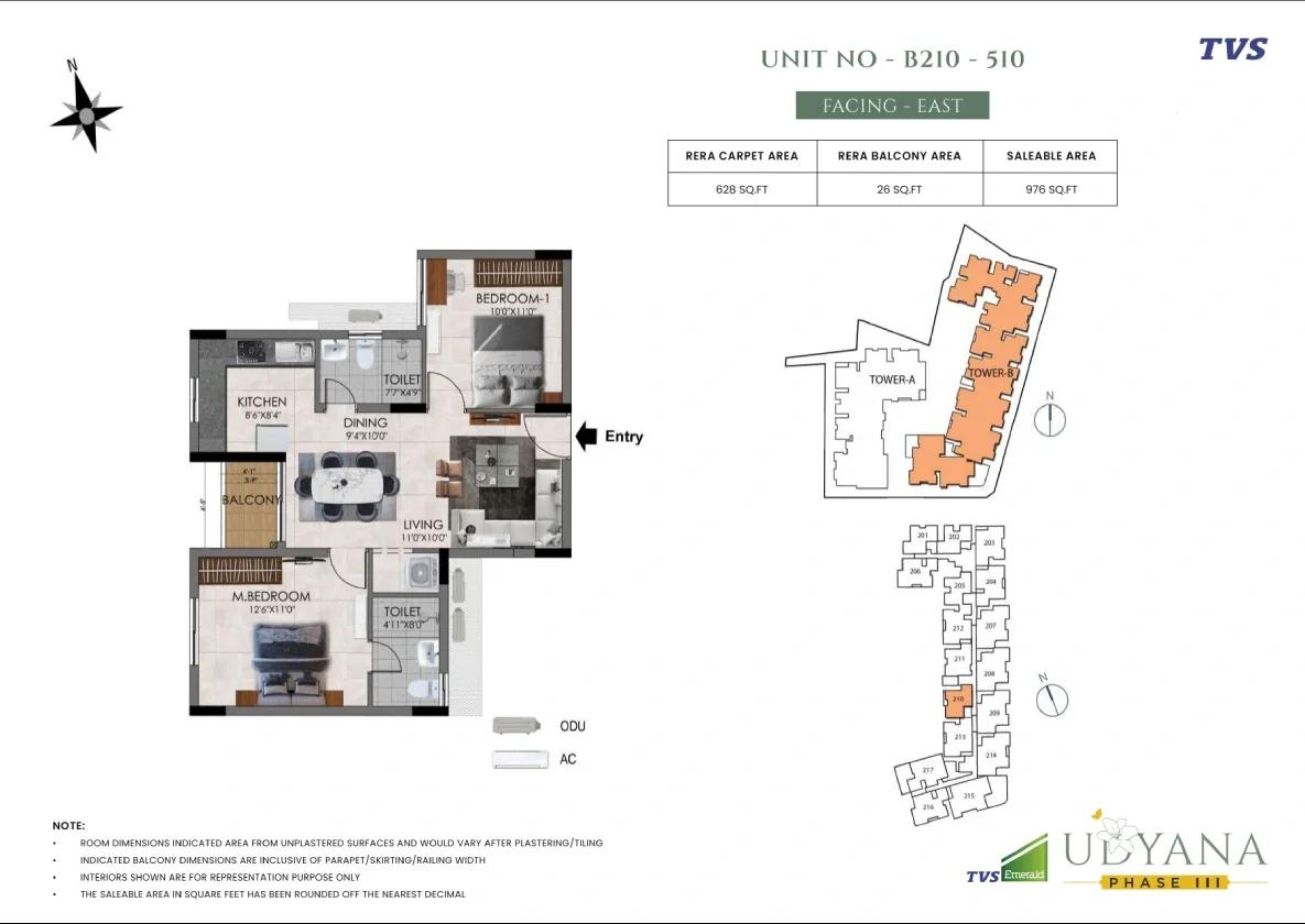 TVS Emerald Udyana Phase 3 (Udyana at TVS Emerald Aaranya) floor plan 4