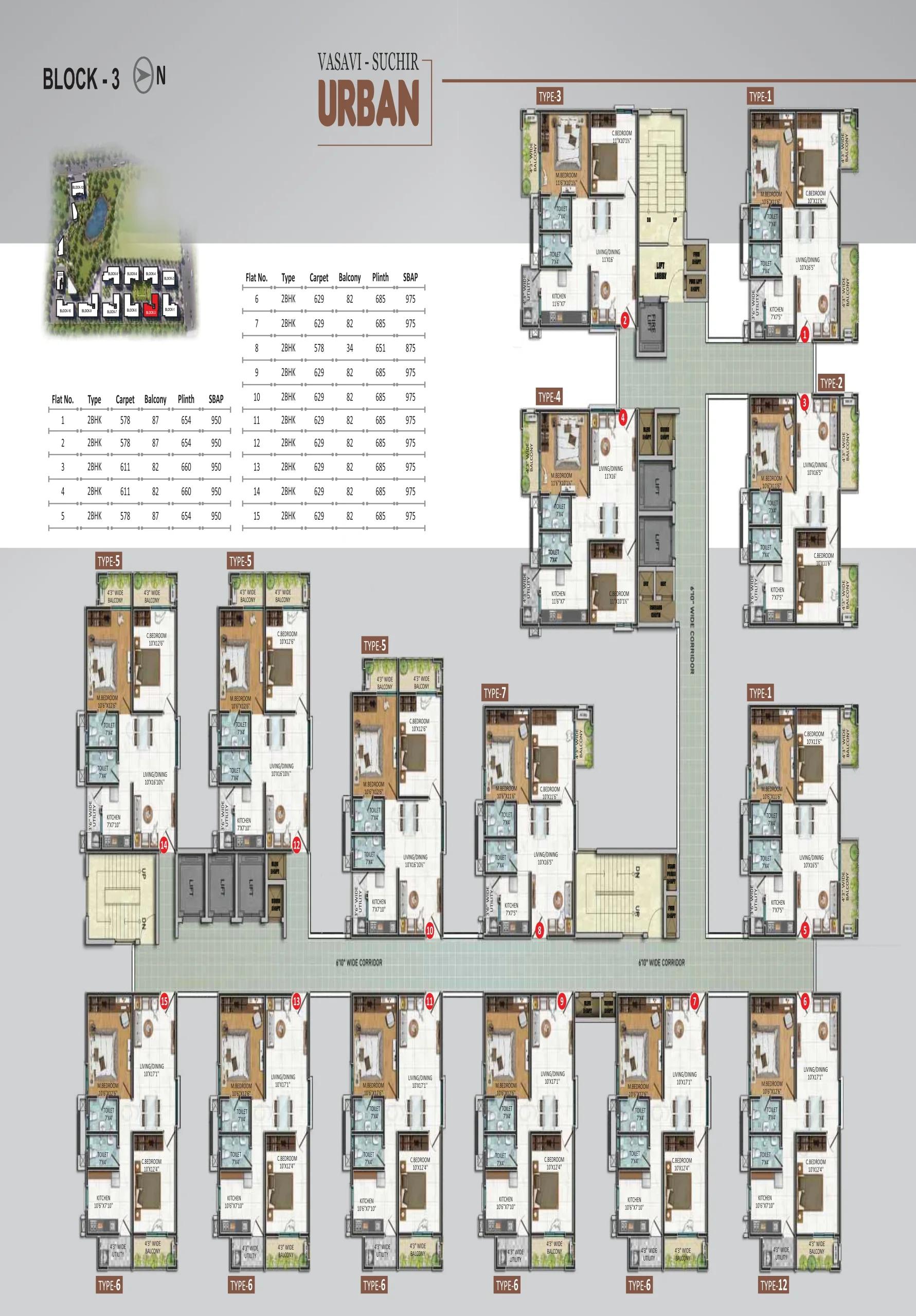 Vasavi Urban floor plan 3