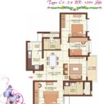 prestige-kew-gardens-2-5bhk-1291-sqft