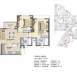 prestige_lakeside_habitat_floor_plan_2_bhk_1216_sft