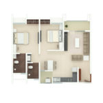 rohan-akriti-2-bhk-floorplan