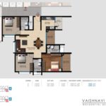 3 BHK Floor Plan